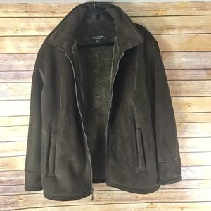 Men’s Claiborne Sherpa Lined Coat Size L